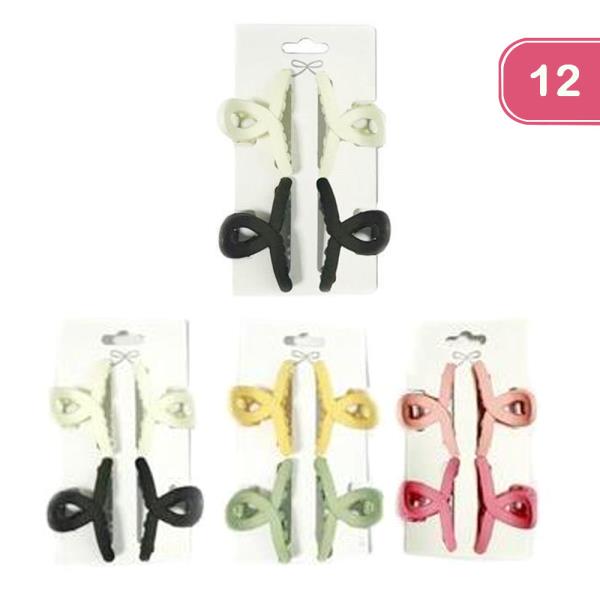 HAIR CLAW CLIP (12 UNITS)