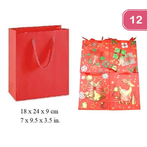 CHRISTMAS GIFT BAG (12 UNITS)