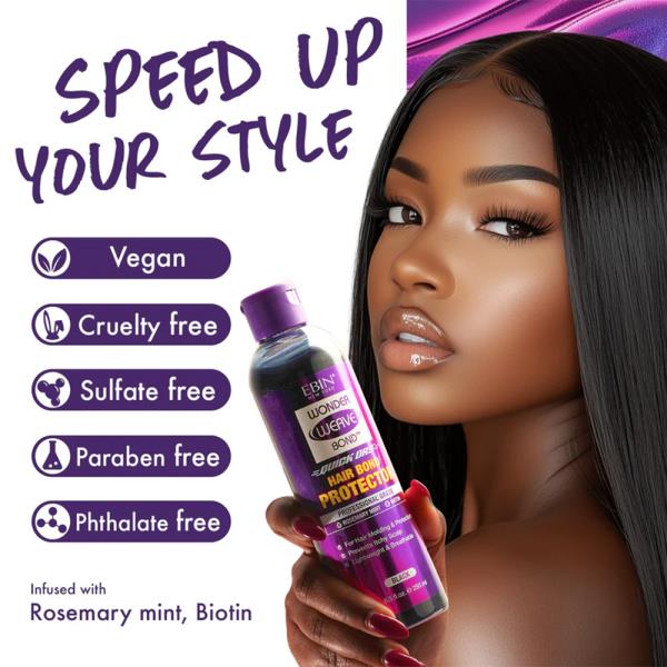 EBIN WONDER WEAVE BOND HAIR PROTECTOR CLEAR 100ML