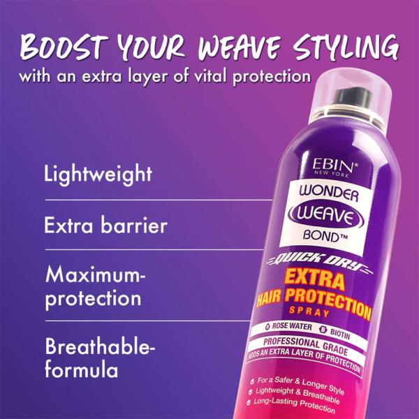 EBIN WONDER WEAVE BOND HAIR PROTECTION SPRAY 180ML