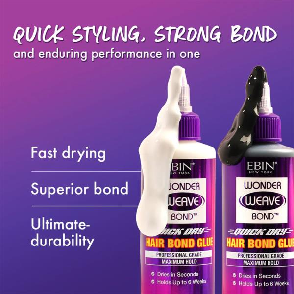 EBIN WONDER WEAVE BOND HAIR BOND GLUE CLEAR 60ML