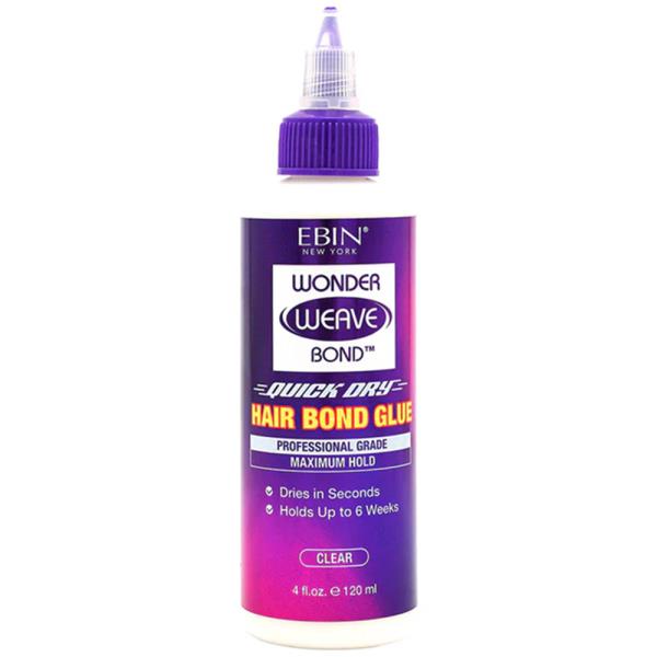 EBIN WONDER WEAVE BOND HAIR BOND GLUE CLEAR 120ML