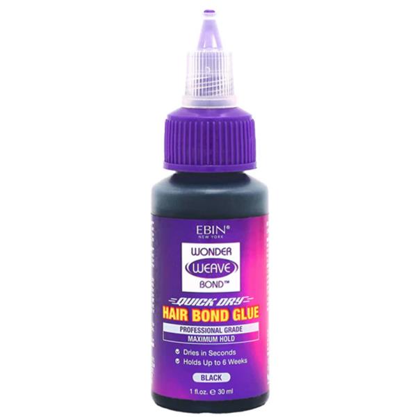 EBIN WONDER WEAVE BOND HAIR BOND GLUE BLACK 30ML