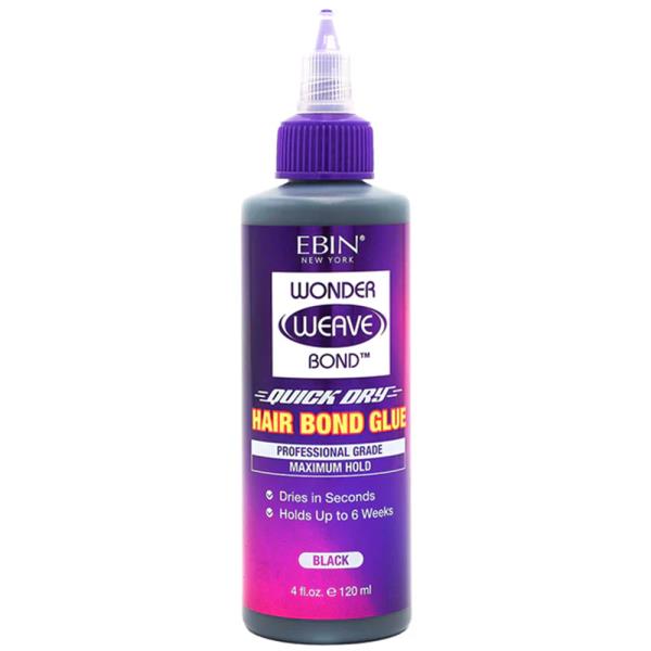 EBIN WONDER WEAVE BOND HAIR BOND GLUE BLACK 120ML