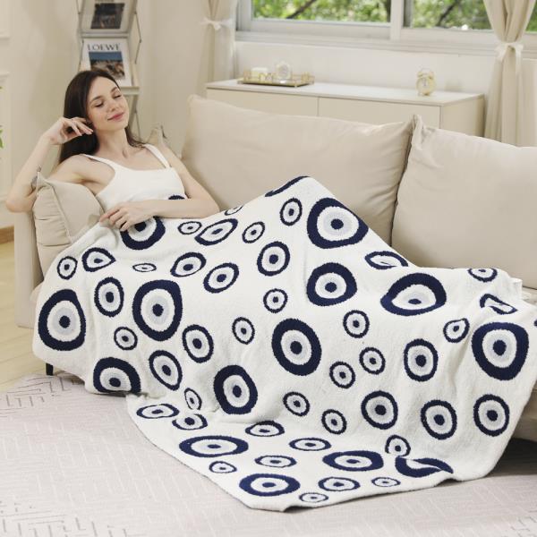 EVIL EYE THROW BLANKET