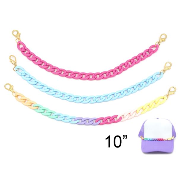 COLOR MIX HAT CHAIN SET