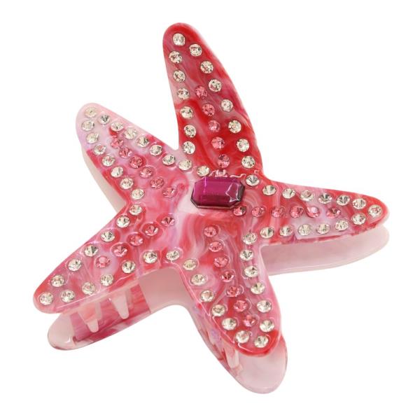 SODAJO RHINESTONE STAR CLAW HAIR CLIP