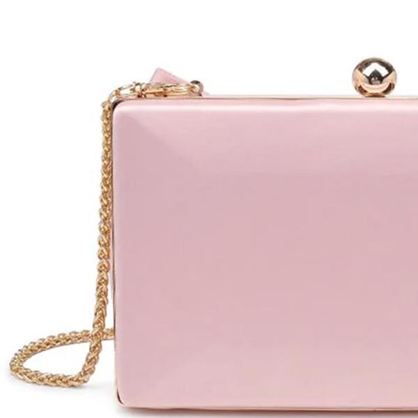 BOW DETAIL TOP CLASP BELLE EVENING BAG