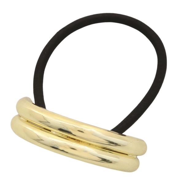 DOUBLE PIPE METAL HAIR TIE