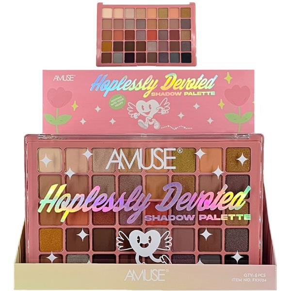 AMUSE HOPLESSLY DEVOTED SHADOW PALETTE (6 UNITS)