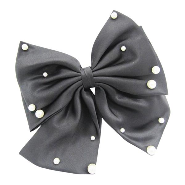 PEARL HAIR BOW PIN