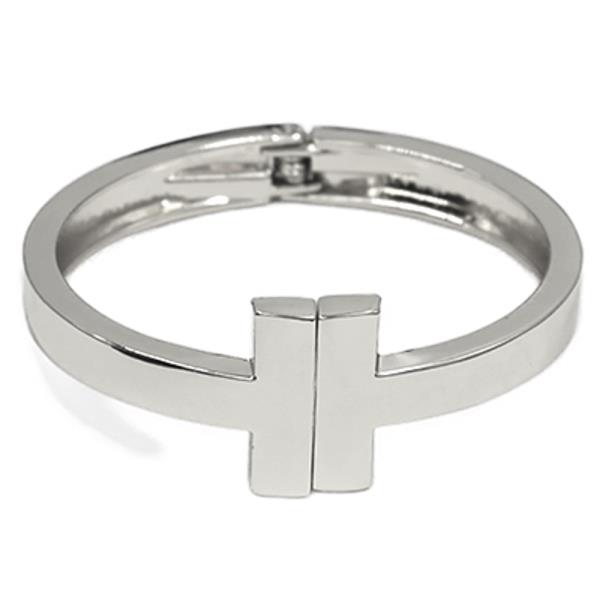 T BAR HINGED BRACELET