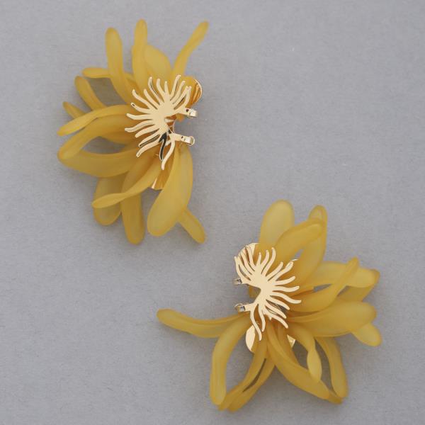 FLOWER POST EARRING