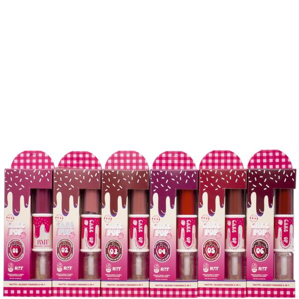 CAKE POP LIQUID LIPSTICK AND GLITTER GLOSS TOPPER DUO (24 UNITS)