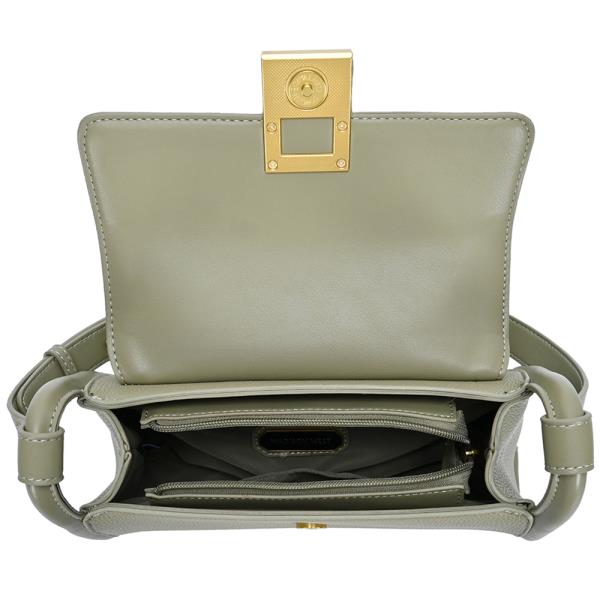 SMOOTH FLAP CHIC CROSSBODY BAG