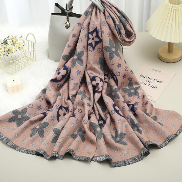 FLOWER OBLONG SCARF