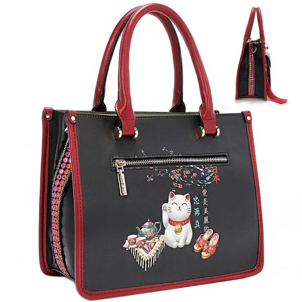 NICOLE LEE AKIKO LA BELLEZA SMALL HANDBAG