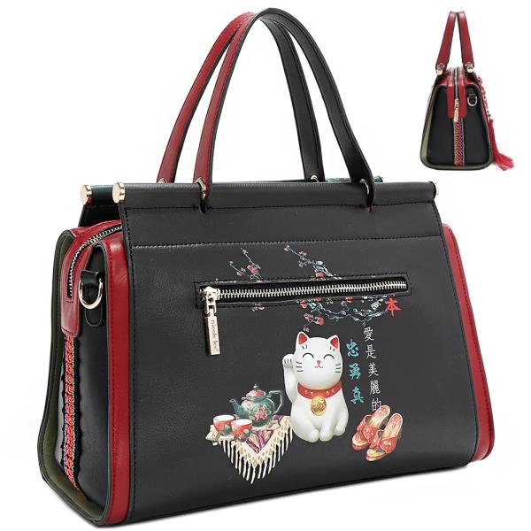 NICOLE LEE AKIKO LA BELLEZA SATCHEL