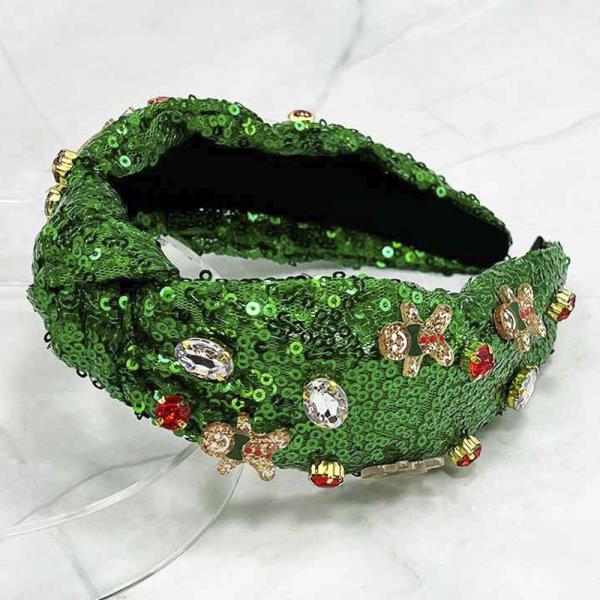 SEQUIN CHRISTMAS HEADBAND