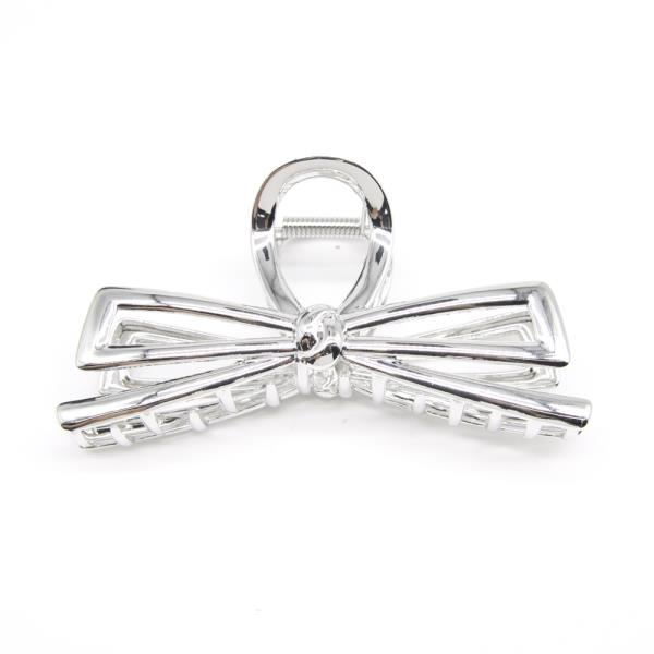 METAL RIBBON HAIR CLAW JAW CLIP