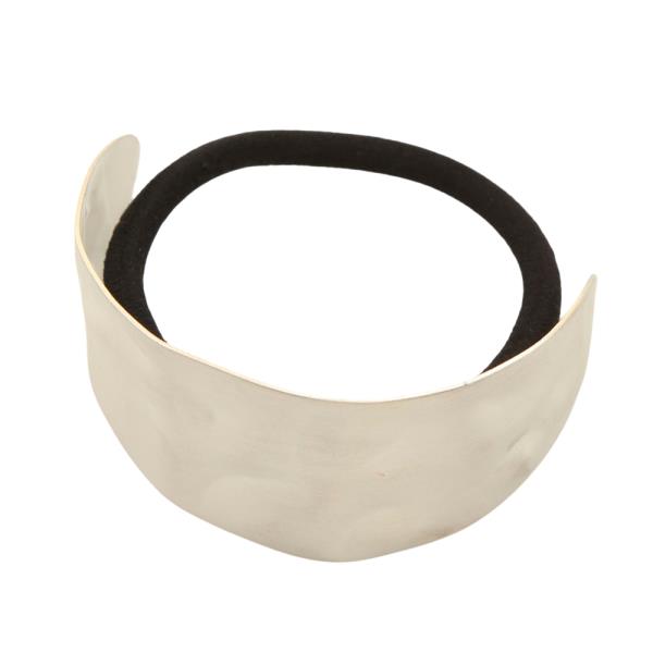 SODAJO HAMMERED METAL HAIR TIE