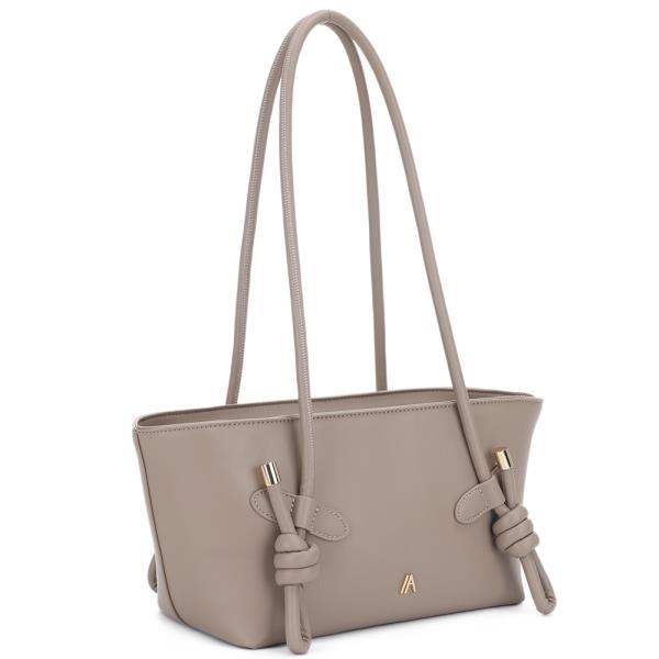 SMOOTH KNOTTED SHOULDER BAG