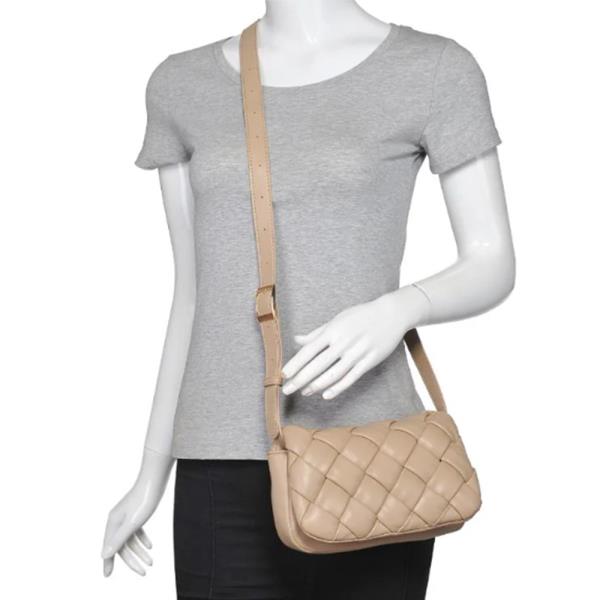 WOVEN DAPHNE CROSSBODY BAG