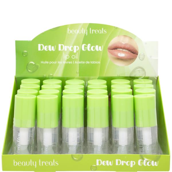 BEAUTY TREATS DEW DROP GLOW LIP OIL (24 UNITS)