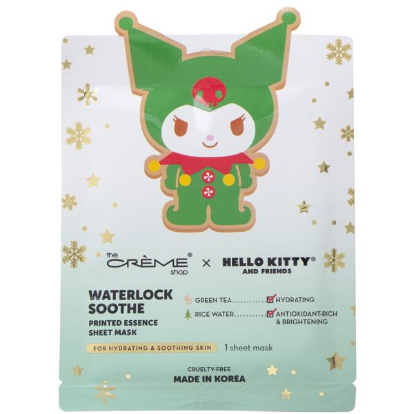 THE CREME SHOP X HELLO KITTY WATERLOCK SOOTHE PRINTED ESSENCE SHEET MASK (6 UNITS)