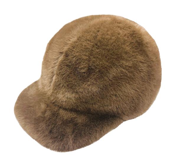 FAUX FUR FASHION CAP