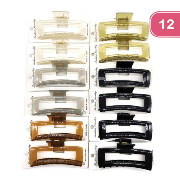 HAIR CLIPS (12 UNITS)