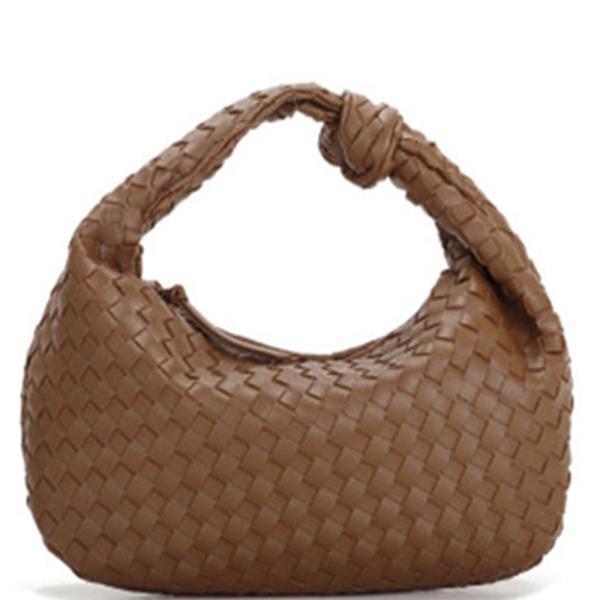 WOVEN KNOT HANDLE BAG