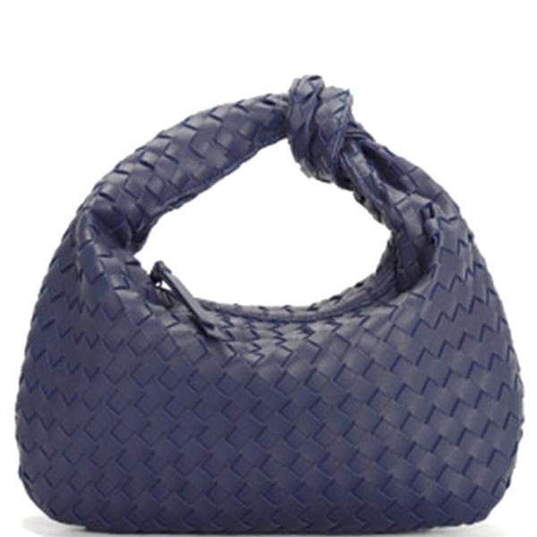 WOVEN KNOT HANDLE BAG