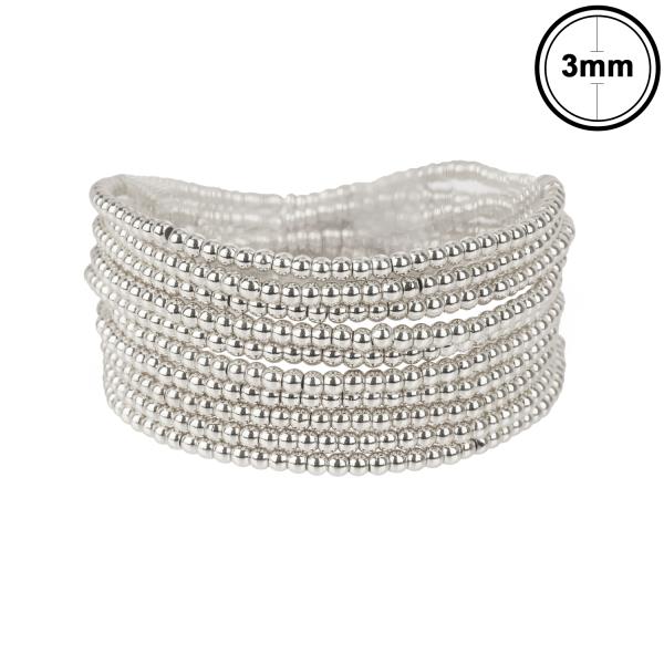 CCBBALL MULTI STACKABLE ELASTIC BRACELET