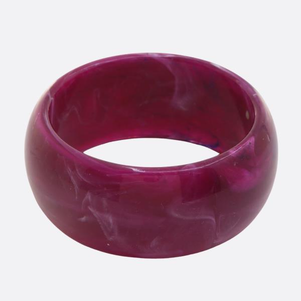 MARBLE PATTERN BANGLE BRACELET