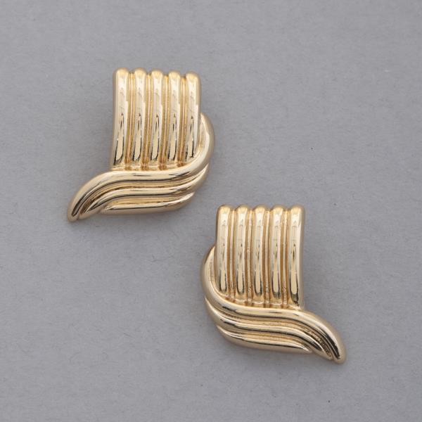 METAL POST EARRING