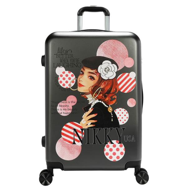 NIKKY BY NICOLE LEE HARDCASE 21" LUGGAGE