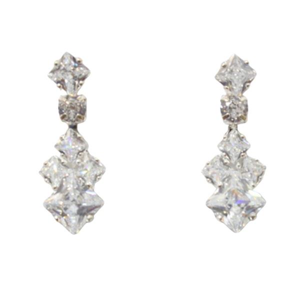 CRYSTAL STONE RHINESTONE EARRING