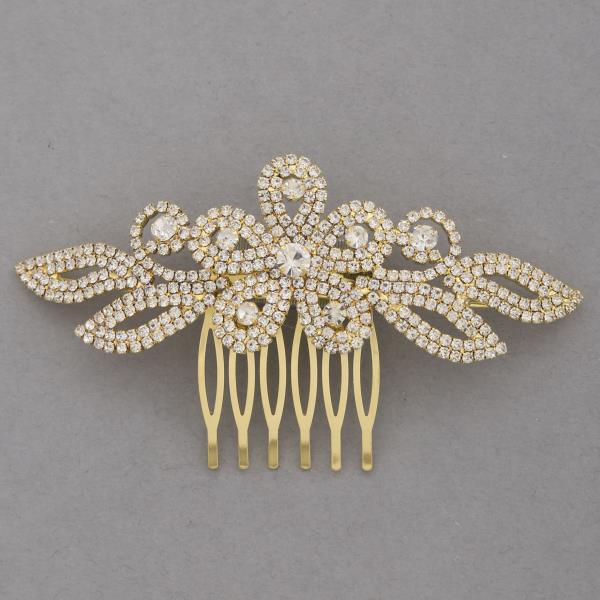 RHINESTONE HAIR COMB