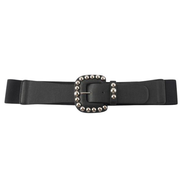 ROUND STUDDED BUCKLE BELT