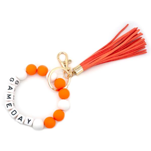 GAME DAY KEY CHAIN BRACELET