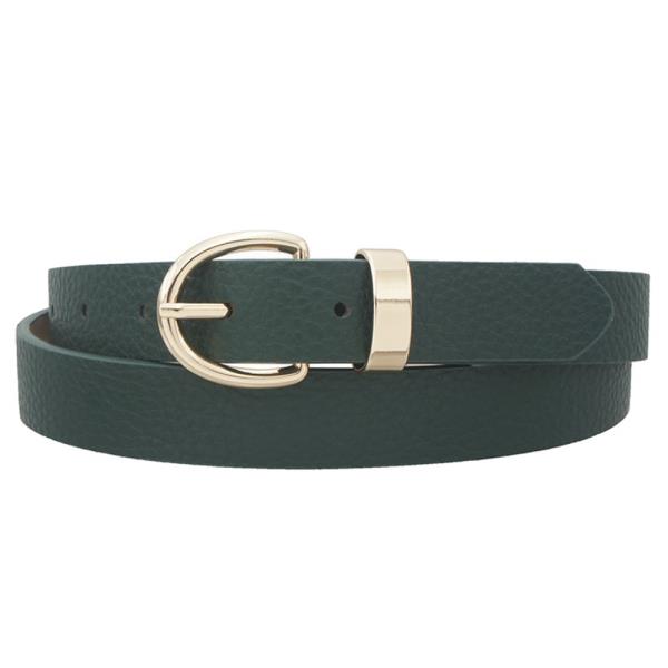 U METAL BUCKLE BELT