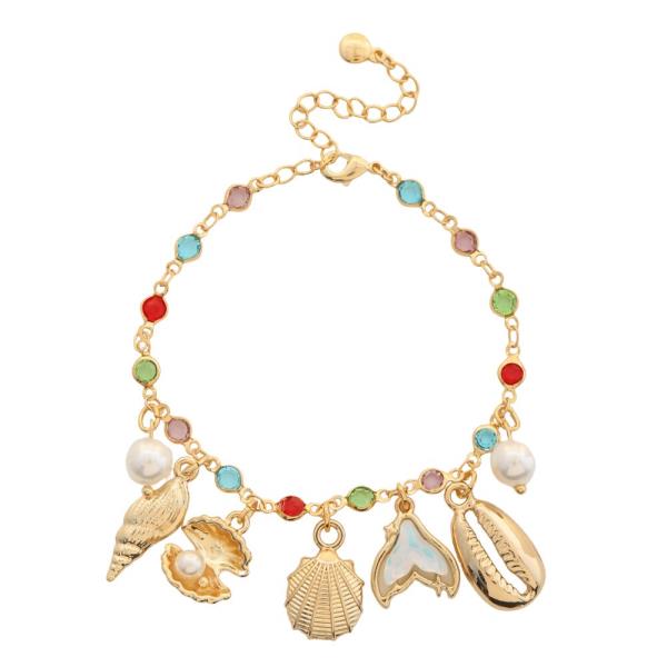 SEA LIFE MULTI CHARM BRACELET