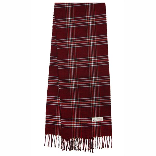 CASHMERE FEEL PLAID OBLONG SCARF