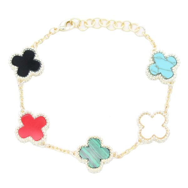 CLOVER STATION BRACELET