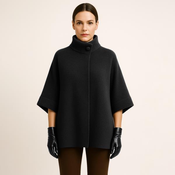 NECK BUTTON CARDIGAN