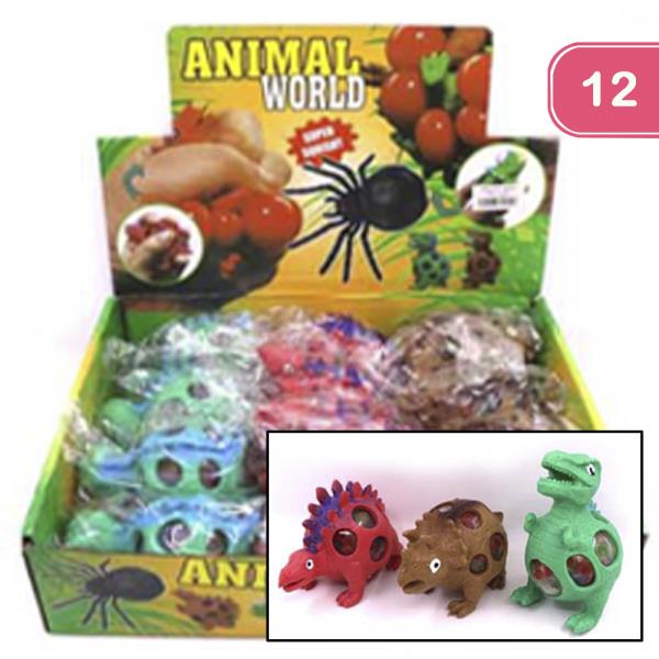 ANIMAL WORLD SQUEEZE TOY (12 UNITS)