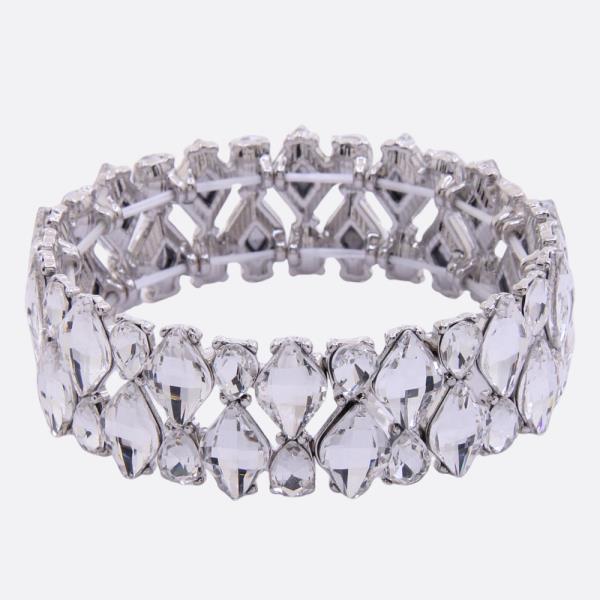 RHINESTONE STRETCH BRACELET