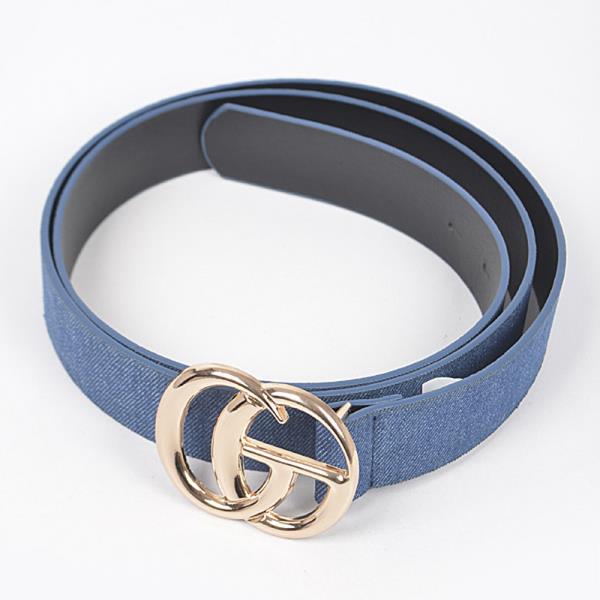 CG BUCKLE PLUS SIZE DENIM BELT