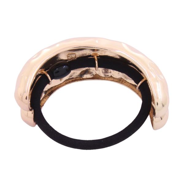 SDJ HAMMERED METAL HAIR TIE